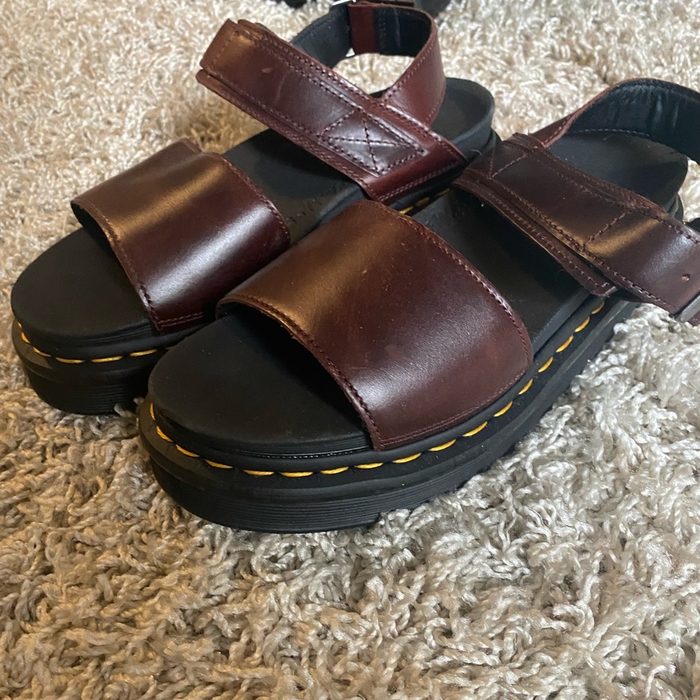 Dock Marten size 8- fits large chunk sandal never worn